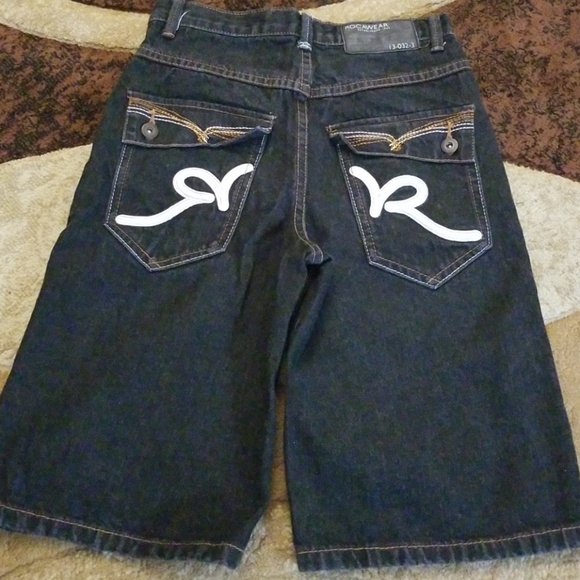 Rocawear shorts  jeans  kids size 10 - Picture 2 of 4